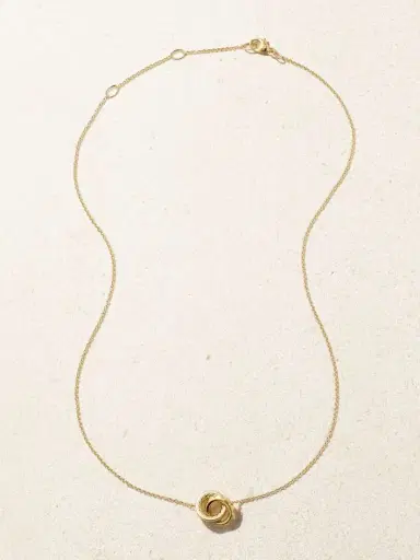 David Yurman Crossover Trio 18-karat Gold Diamond Necklace | Thumbnail 4