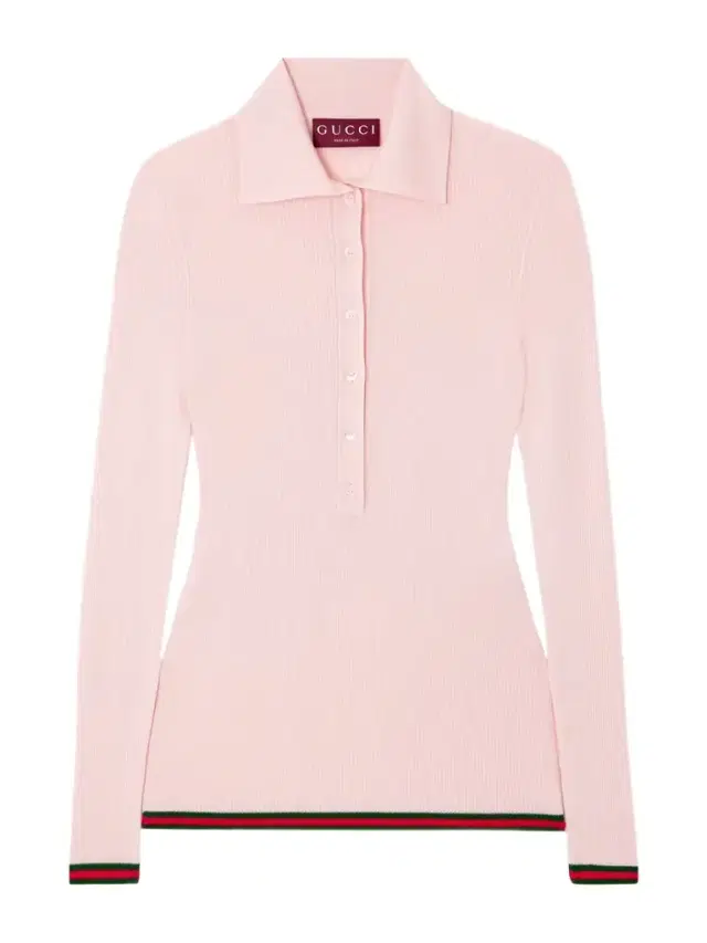 Striped Ribbed Cashmere And Silk-blend Polo Shirt