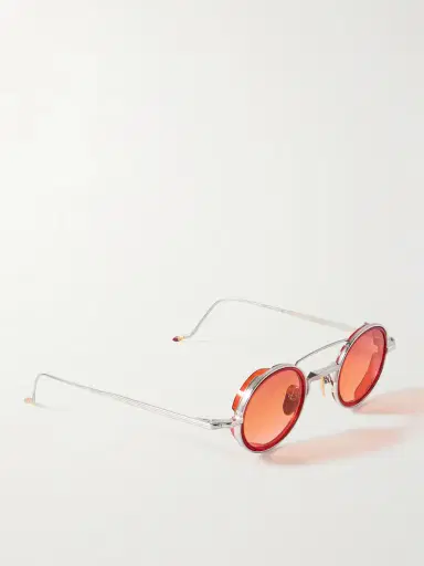 Jacques Marie Mage Ringo 2 Round-frame Silver-tone Sunglasses | Thumbnail 3