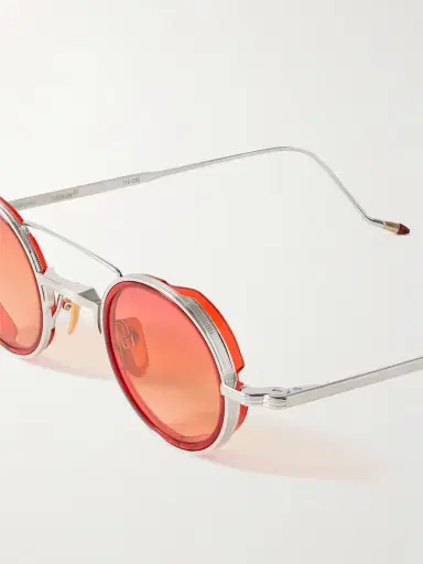 Jacques Marie Mage Ringo 2 Round-frame Silver-tone Sunglasses | Thumbnail 4