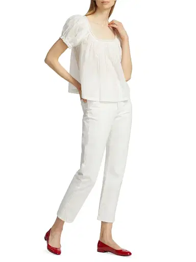 DÔEN Women's Frederica Cotton Top | Thumbnail 2 DÔEN Women's Frederica Cotton Top | Thumbnail 2