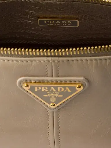 Prada Women's Re-Edition 2002 Leather Shoulder Bag - Beige Khaki | Thumbnail 5 Prada Women's Re-Edition 2002 Leather Shoulder Bag - Beige Khaki | Thumbnail 5