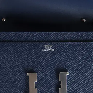 HERMÈS Hermes Constance Wallet To Go Bleu Navy Epsom Palladium Hardware | Thumbnail 7 HERMÈS Hermes Constance Wallet To Go Bleu Navy Epsom Palladium Hardware | Thumbnail 7