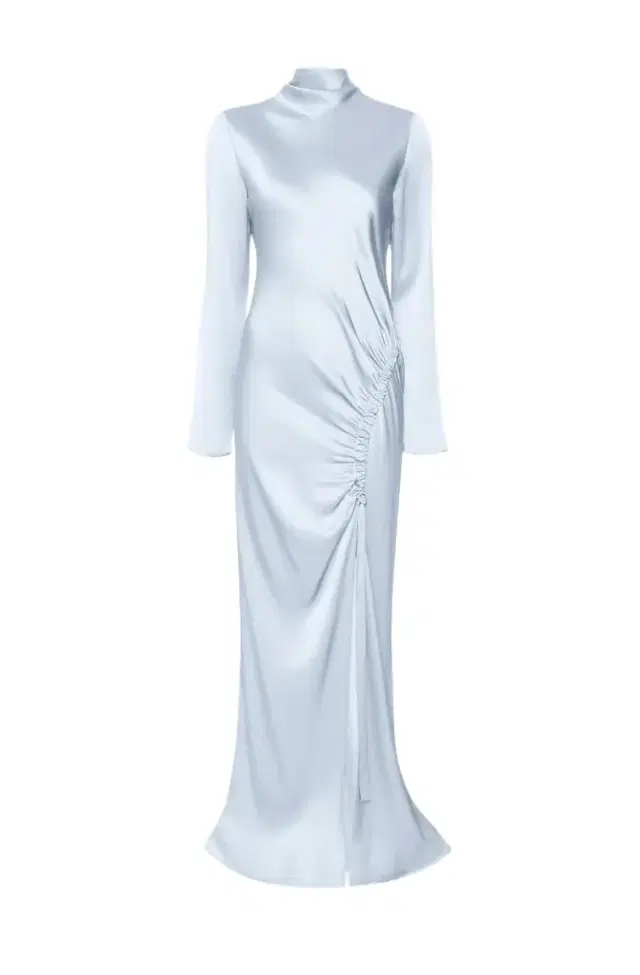 LAPOINTE Satin Tab Gown
