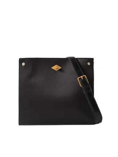 Métier Stowaway Leather-trimmed Satin Shoulder Bag | Thumbnail 1 Métier Stowaway Leather-trimmed Satin Shoulder Bag | Thumbnail 1