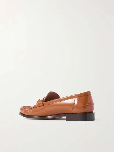 Ferragamo Harry Embellished Patent-leather Loafers | Thumbnail 3 Ferragamo Harry Embellished Patent-leather Loafers | Thumbnail 3