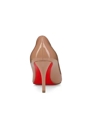 Christian Louboutin Women's Miss Z 80MM Patent Leather Pumps - Blush - Size 12 | Thumbnail 3