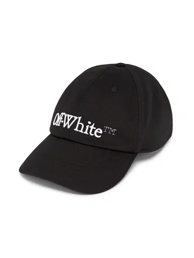 Off-White Men's Drill Bookish Logo Baseball Cap | Thumbnail 1 Off-White Men's Drill Bookish Logo Baseball Cap | Thumbnail 1