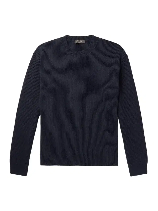 Loro Piana Fobello Ribbed Cashmere Sweater - Men