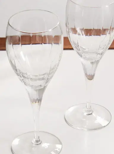Christofle Iriana Set of Two Crystal Red Wine Glasses - Men | Thumbnail 3 Christofle Iriana Set of Two Crystal Red Wine Glasses - Men | Thumbnail 3