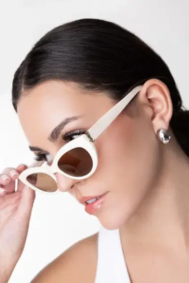Saint Laurent Acetate Cat-Eye Sunglasses | Thumbnail 4