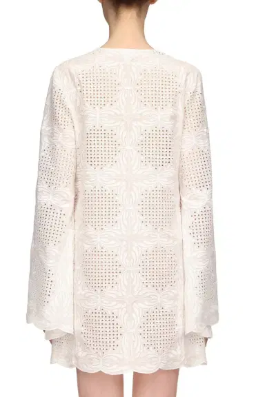 Giambattista Valli Long Sleeve Embroidered Dress | Thumbnail 3