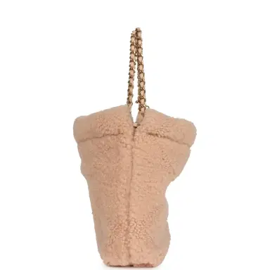 Chanel Chanel Mini 22 Bag Light Pink Shearling Gold Hardware | Thumbnail 3