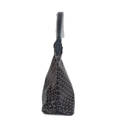 goyard Goyard Goyardine Navy Blue Boheme PM Hobo Bag Palladium Hardware | Thumbnail 3 goyard Goyard Goyardine Navy Blue Boheme PM Hobo Bag Palladium Hardware | Thumbnail 3