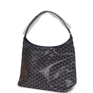 goyard Goyard Goyardine Navy Blue Boheme PM Hobo Bag Palladium Hardware | Thumbnail 5 goyard Goyard Goyardine Navy Blue Boheme PM Hobo Bag Palladium Hardware | Thumbnail 5