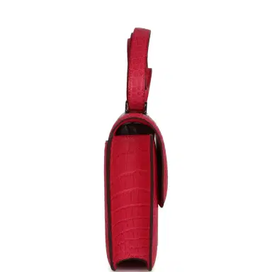 HERMÈS Hermes Constance 1-24 Rose Extreme Matte Alligator Palladium Hardware | Thumbnail 3 HERMÈS Hermes Constance 1-24 Rose Extreme Matte Alligator Palladium Hardware | Thumbnail 3