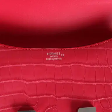HERMÈS Hermes Constance 1-24 Rose Extreme Matte Alligator Palladium Hardware | Thumbnail 8 HERMÈS Hermes Constance 1-24 Rose Extreme Matte Alligator Palladium Hardware | Thumbnail 8