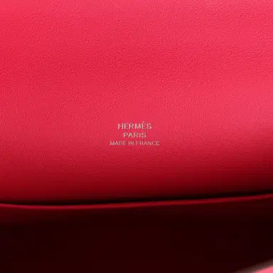 HERMÈS Hermes Kelly Pochette Rose Mexico Swift Palladium Hardware | Thumbnail 7