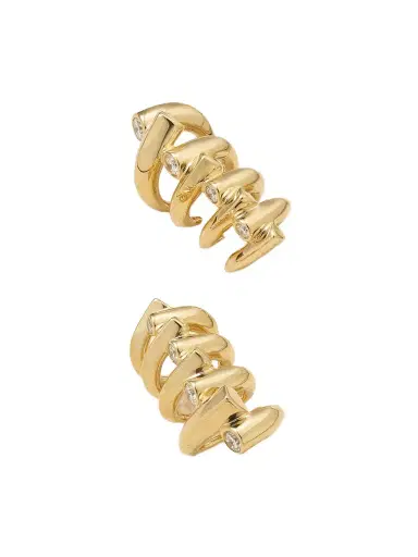 TABAYER Oera 18-karat Gold Diamond Earrings | Thumbnail 1