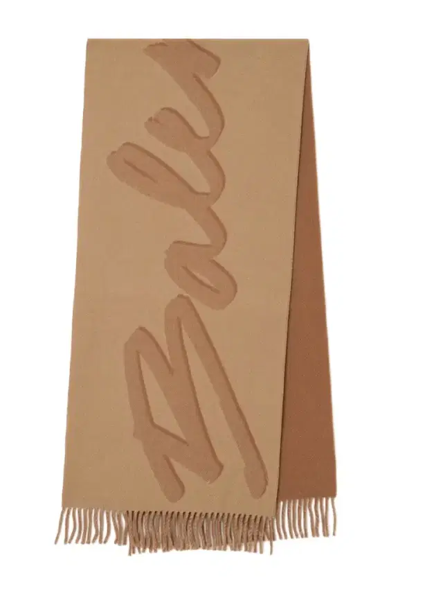 Fringed Printed Wool And Cashmere-blend Scarf