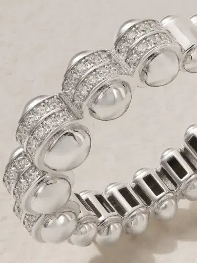 L’Atelier Nawbar The Atom 18-karat White Gold Ring | Thumbnail 4 L’Atelier Nawbar The Atom 18-karat White Gold Ring | Thumbnail 4