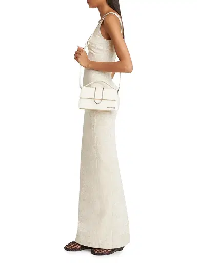 Jacquemus Women's Le Grand Bambino Metal & Leather Top Handle Bag | Thumbnail 6