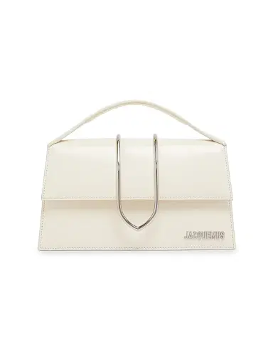 Jacquemus Women's Le Grand Bambino Metal & Leather Top Handle Bag | Thumbnail 1