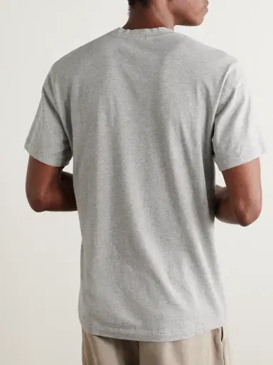 James Perse Mélange Combed Cotton-Jersey T-Shirt - Men | Thumbnail 4