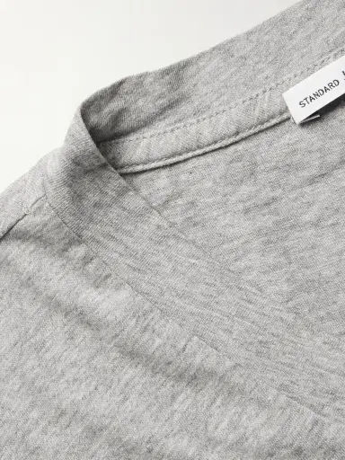 James Perse Mélange Combed Cotton-Jersey T-Shirt - Men | Thumbnail 5