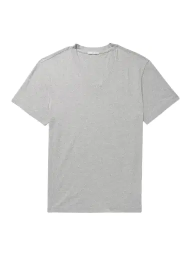 James Perse Mélange Combed Cotton-Jersey T-Shirt - Men | Thumbnail 1