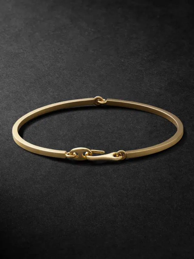 MAOR Circinus 18-Karat Gold Bracelet - Men