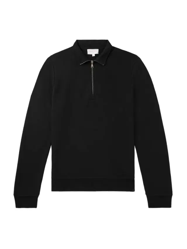 Derek Rose Cotton and Modal-Blend Jersey Half-Zip Sweatshirt - Men