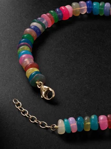 JIA JIA Jumbo Gold Opal Beaded Bracelet - Men | Thumbnail 3 JIA JIA Jumbo Gold Opal Beaded Bracelet - Men | Thumbnail 3