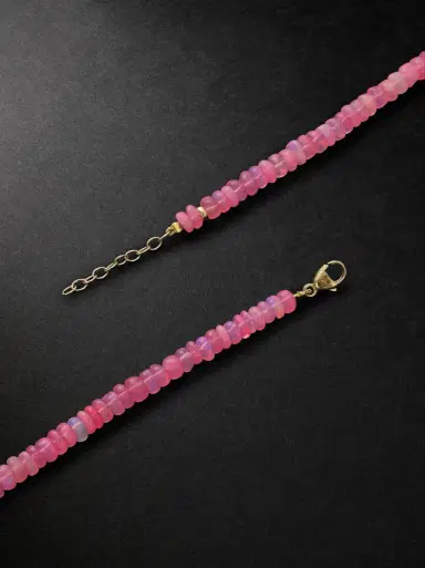 JIA JIA Mini Gold Opal Beaded Necklace - Men | Thumbnail 3 JIA JIA Mini Gold Opal Beaded Necklace - Men | Thumbnail 3