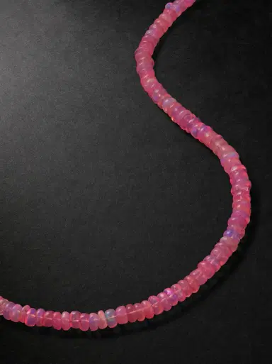 JIA JIA Mini Gold Opal Beaded Necklace - Men | Thumbnail 4 JIA JIA Mini Gold Opal Beaded Necklace - Men | Thumbnail 4