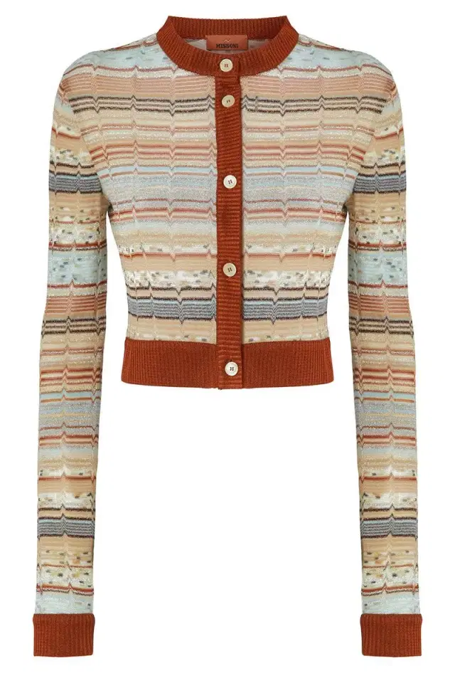 Multi Tones Button Cardigan