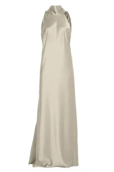 GALVAN LONDON Sienna Gown - Sand | Thumbnail 1