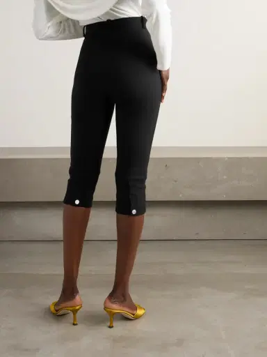 Jacquemus Capri Cropped Stretch-crepe Slim-leg Pants | Thumbnail 4 Jacquemus Capri Cropped Stretch-crepe Slim-leg Pants | Thumbnail 4