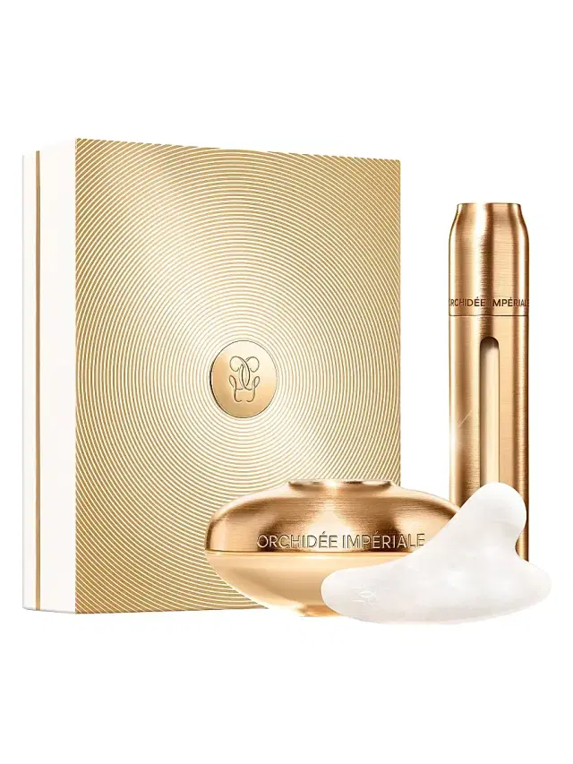 GUERLAIN Women's Orchidée Impériale Gold Nobile 3-Piece Skincare Set