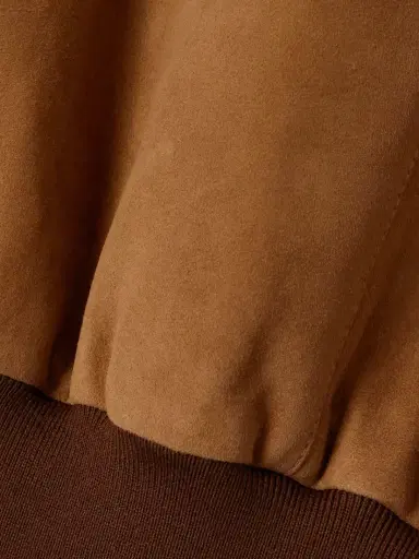 BALLY Suede Bomber Jacket | Thumbnail 5 BALLY Suede Bomber Jacket | Thumbnail 5