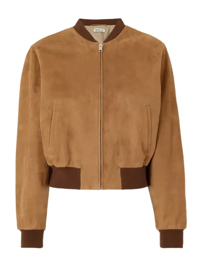 Suede Bomber Jacket