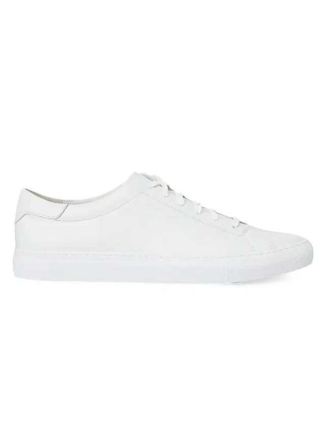 Polo Ralph Lauren Men's Jermain II Leather Low-Top Sneakers - White