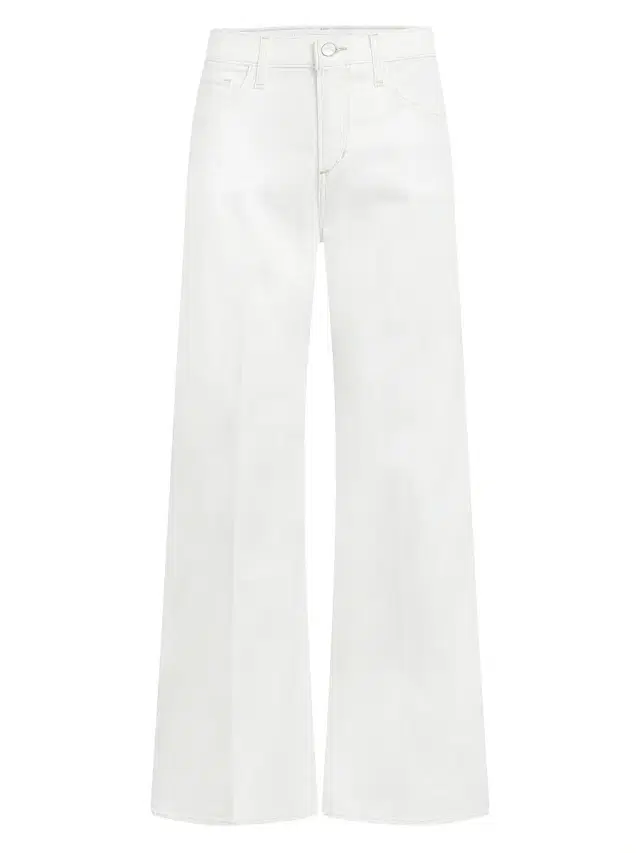 Joe's Jeans Women's The Lou Lou Low-Rise Wide-Leg Jeans - White
