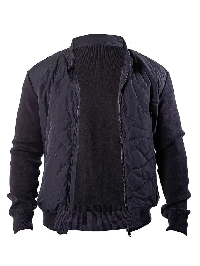 Men's Bomber Jacket - Blue