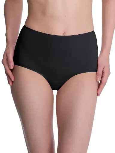 Natori Women's Bliss Bare Cotton High Waist Brief 3-Pack - Black | Thumbnail 2 Natori Women's Bliss Bare Cotton High Waist Brief 3-Pack - Black | Thumbnail 2