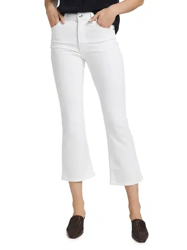 Frame Women's Reboot Crop Mid-Rise Pants - White - Size 31 | Thumbnail 3 Frame Women's Reboot Crop Mid-Rise Pants - White - Size 31 | Thumbnail 3