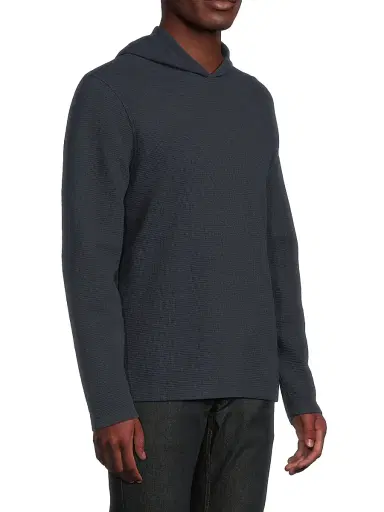 Vince Men's Double-Face Hoodie - Coastal | Thumbnail 4 Vince Men's Double-Face Hoodie - Coastal | Thumbnail 4