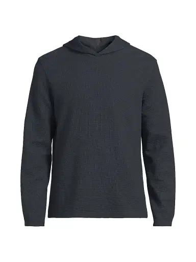 Vince Men's Double-Face Hoodie - Coastal | Thumbnail 1 Vince Men's Double-Face Hoodie - Coastal | Thumbnail 1