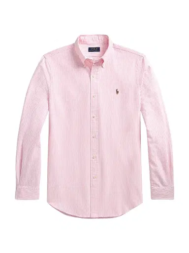 Polo Ralph Lauren Men's Logo-Embroidered Striped Cotton Oxford Shirt | Thumbnail 1