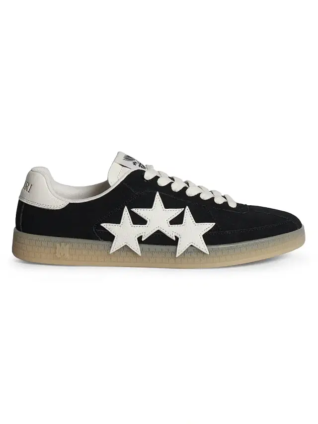 Men's Pacific Suede Low-Top Sneakers - Black